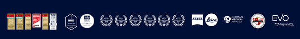 Auszeichnungen, Zertifikate und Partner von Auge Laser Chirurgie in Linz und Wien