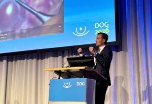 Experten Prof. Dr. Dirisamer, PD Dr. Dr. Luft und Prof. Dr. Priglinger, DOG 2026